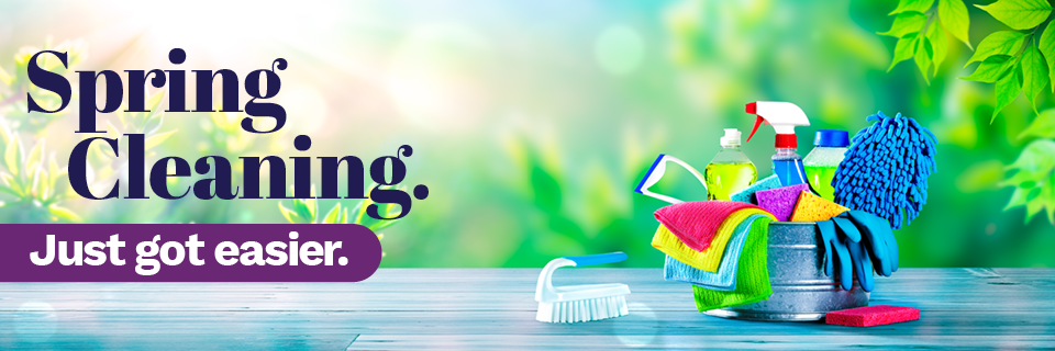 march spring cleaning banner mobile