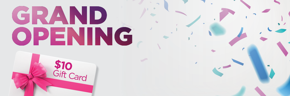 Pizza Box Top - Grand Opening