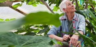 Woman Gardening