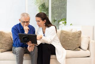 Dr. Guzman-Suarez with patient