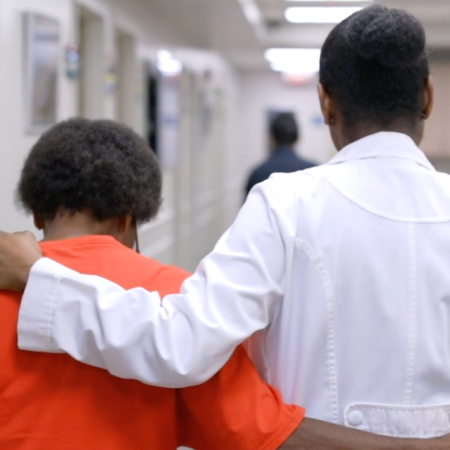 Doctor Patient Walking